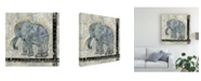Trademark Global Tara Daavettila Global Elephant V Canvas Art - 15.5" x 21"